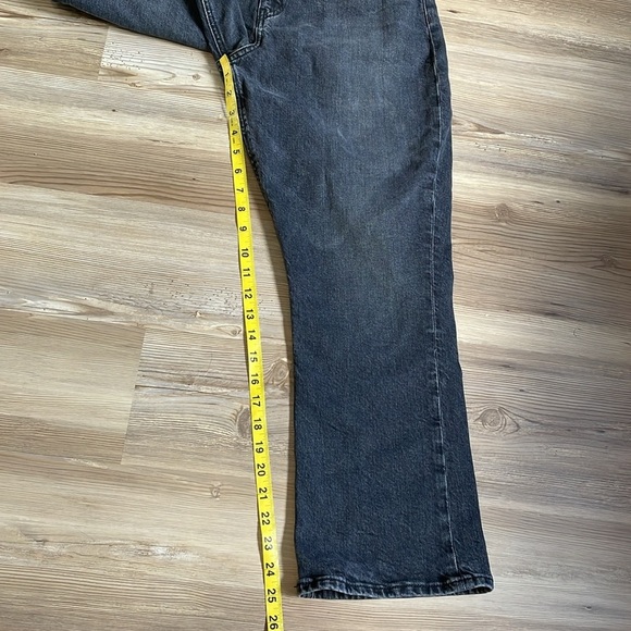 Hudson Holly Bootcut Ankle jeans Washed black Womens 30 Inseam 26” Casual Trendy - Picture 8 of 14